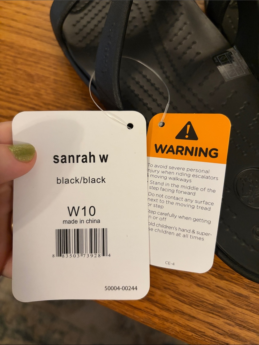 NWT Crocs Sanrah Sandals US 10 - Picture 4 of 4